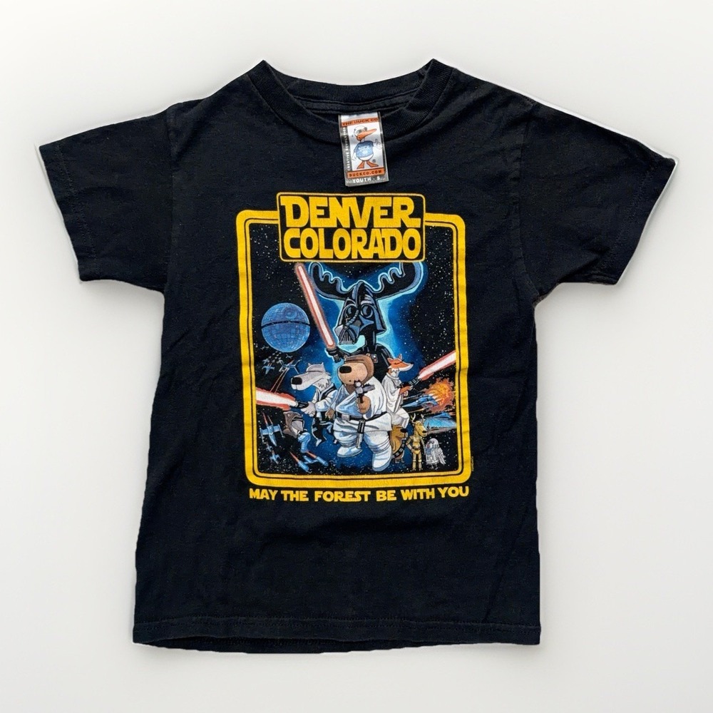 The Duck Company Denver Colorado Star Wars Parody Kids Youth S Shirt Nature Y2K